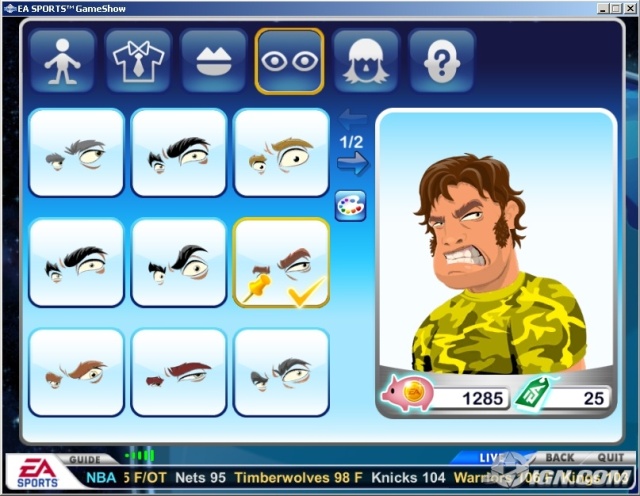 Game Screen 1