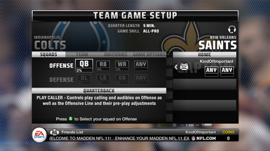 madden11_otpTeamSetup